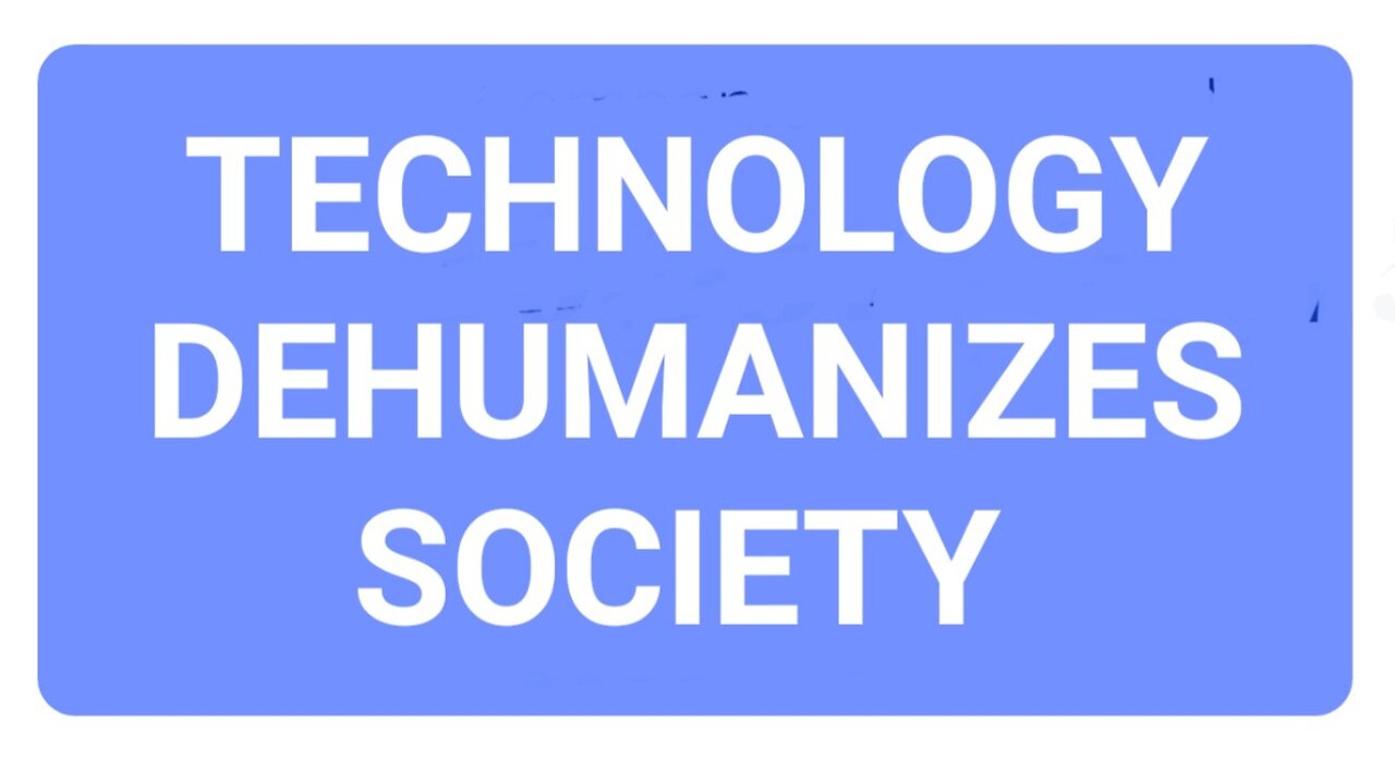 DYSTOPIA IS DEHUMANIZING