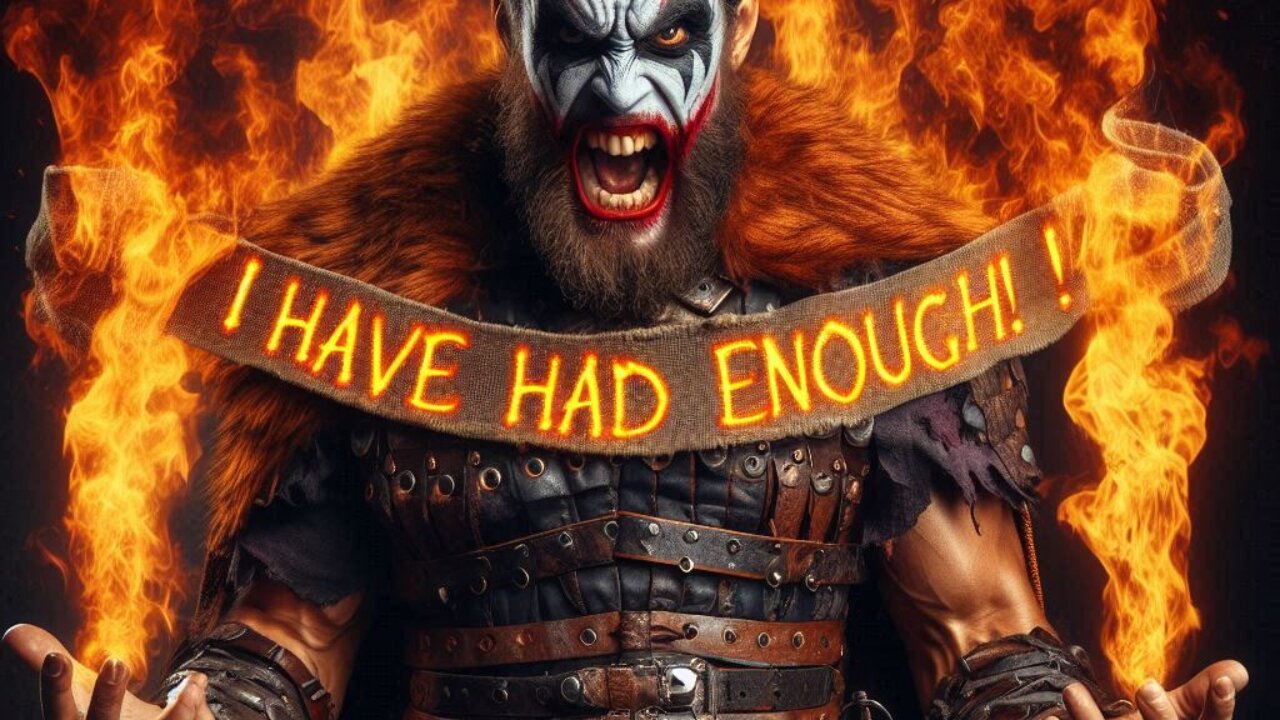 RAGE?! How about Gaming on RUMBLE?! Tonight...The Real Joker rages at The First Berserker