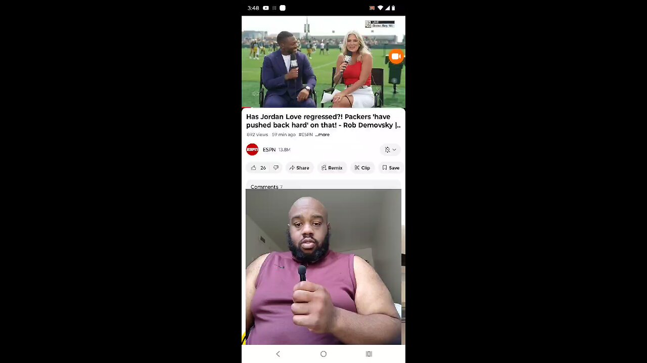 Has Jordan Love regressed