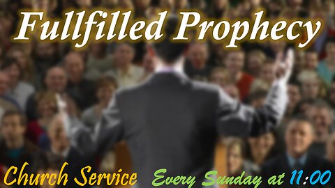 Fullfilled Prophecy - A Potter's house Church service