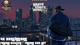 GTA V Enhanced (PC) RTX 4090 Ryzen 9 7950x 4K Benchmark (NVIDIA Driver 591.59) Frame Scaling/Gen Off