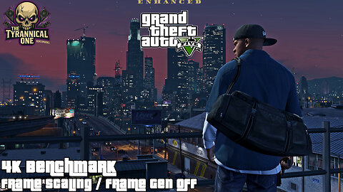 GTA V Enhanced (PC) RTX 4090 Ryzen 9 7950x 4K Benchmark (NVIDIA Driver 591.59) Frame Scaling/Gen Off