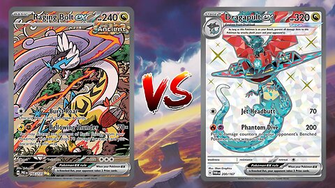 Pokemon TCG Live Raging Bolt EX Eelektrik VS Dragapult EX Dusknoir!!