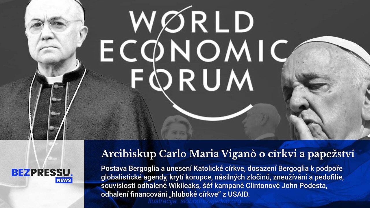 Arcibiskup Carlo Maria Viganò o církvi a papežství