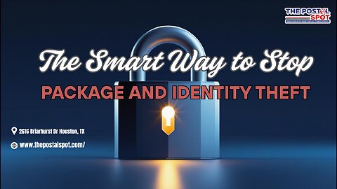 The Smart Way to Stop Package and Identity Theft