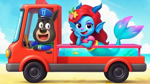 The Mermaid Story🧜🏻‍♀️|🌊 WaterCity Mystery | Safety Rule | Sheriff Labrador | Kids Cartoon | BabyBus