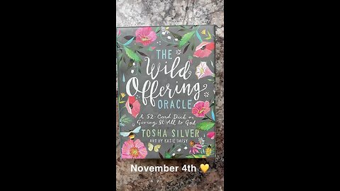 11/4/25 card: divine timing