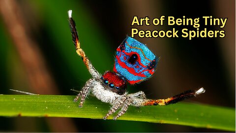 Art of Being Tiny: How Peacock Spiders Conquered the Insect World