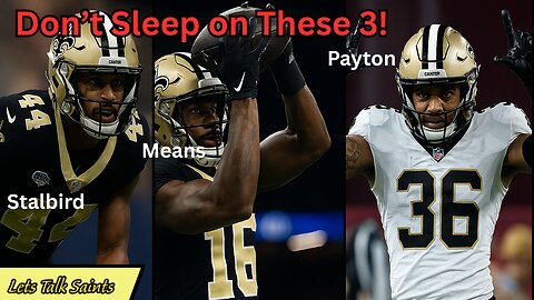 Don’t Overlook These 3 Second Year Saints in Camp 2025!