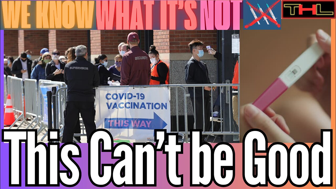 WE KNOW WHAT IT'S NOT | COVID V*x Fertility Study Reveals SHOCKING Results