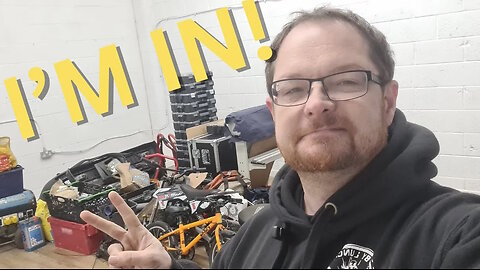 Opening the door on my new Workshop for the first time