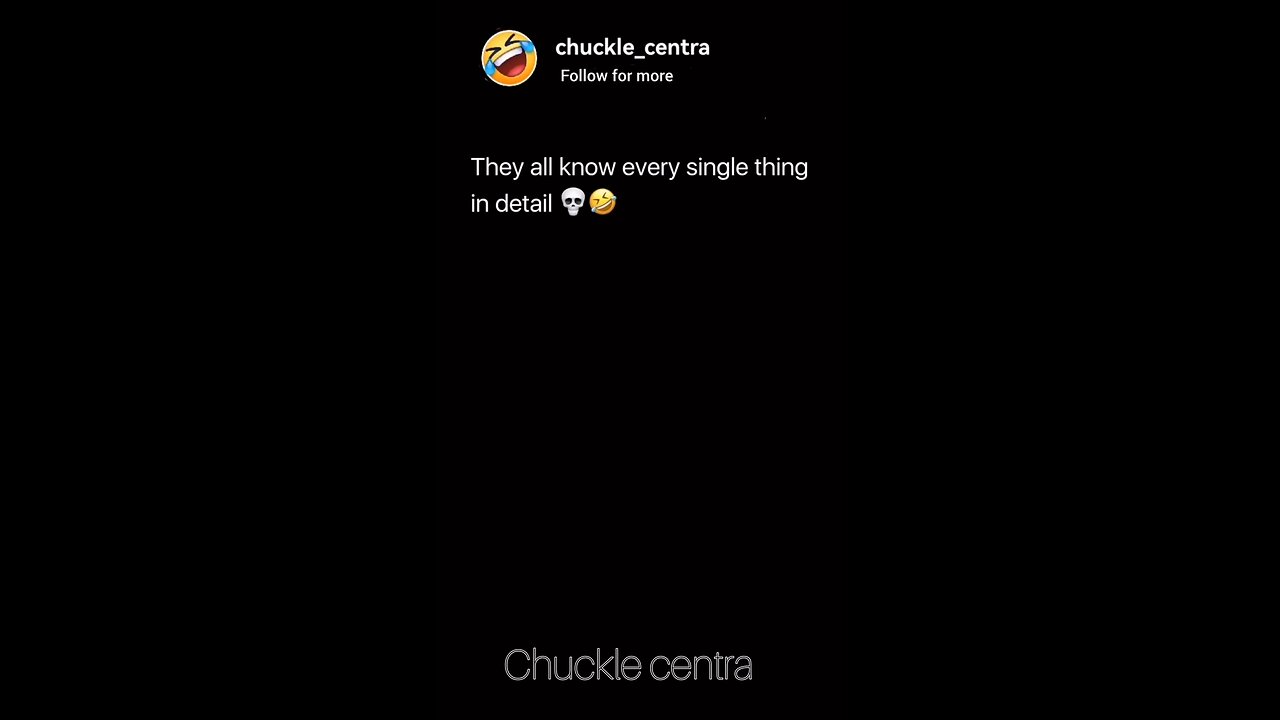 They Know (Funny)