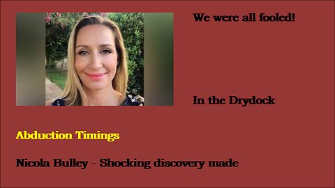 Nicola Bulley - Abduction Timings
