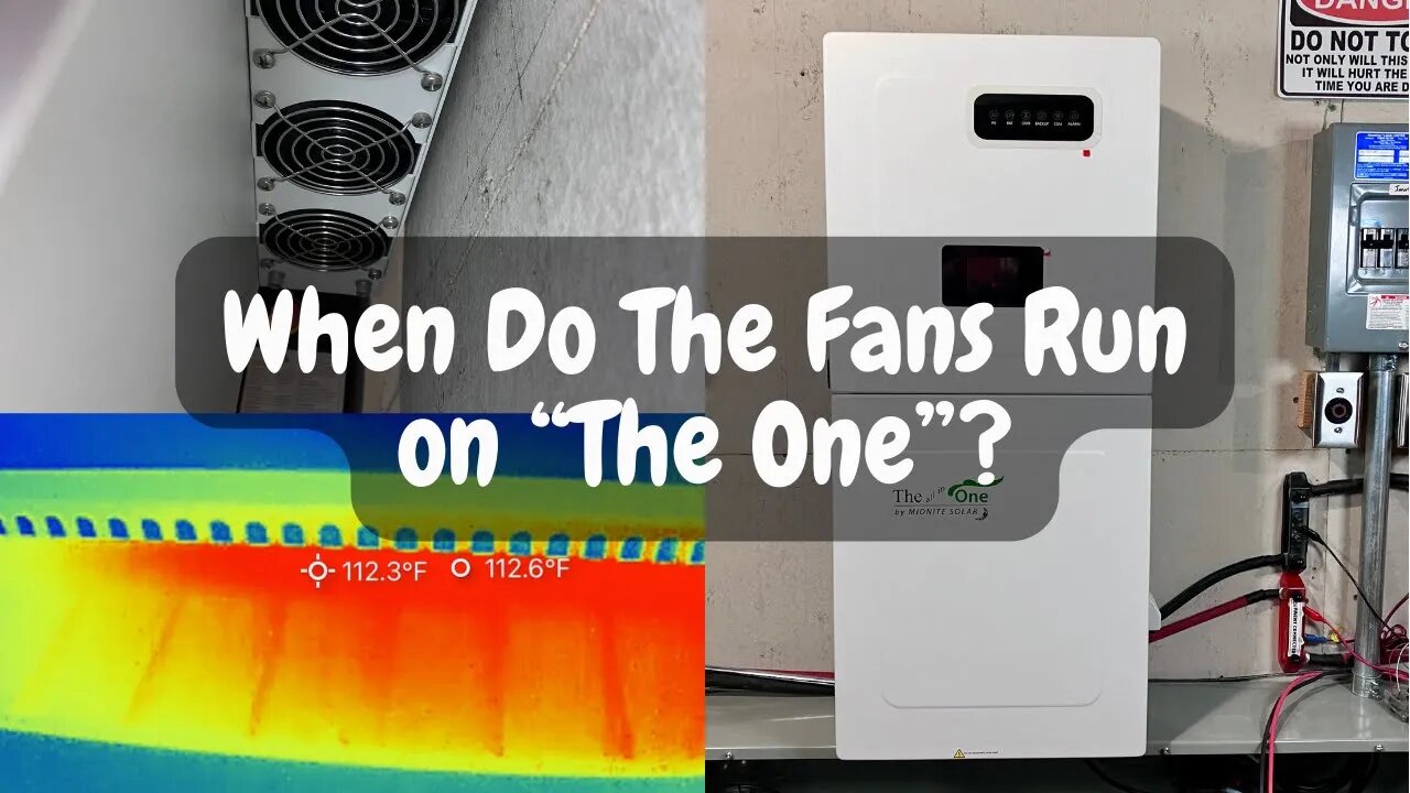 How Do the Fans Work and Sound on "The One" by MidNite Solar?