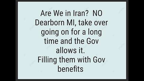 Are We in Iran? NO, This is America Believe it or Not