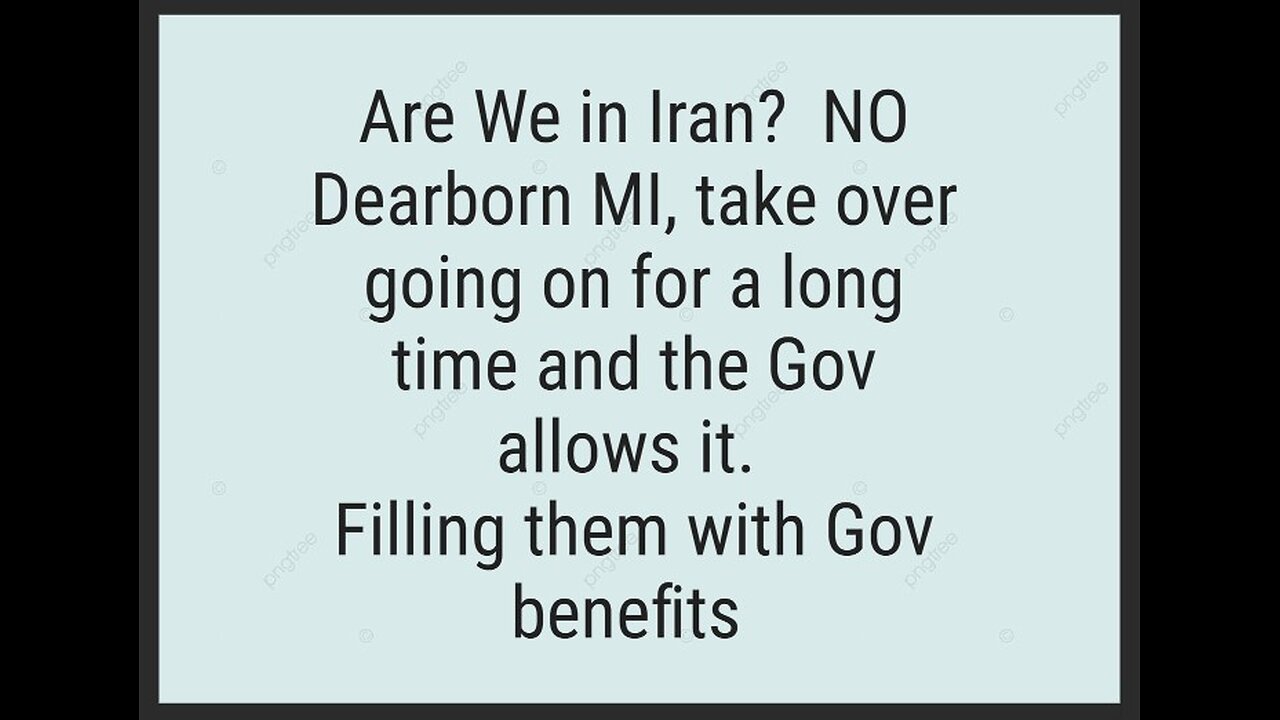 Are We in Iran? NO, This is America Believe it or Not
