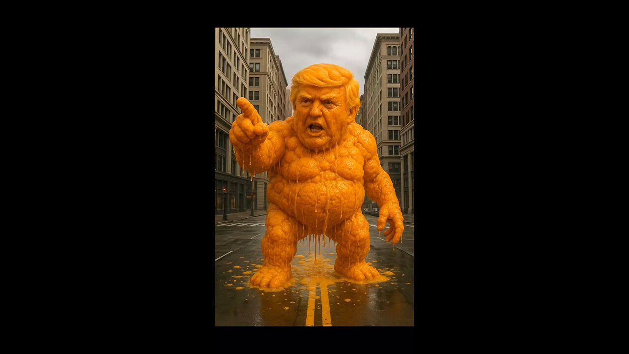 Trump & Putin As Cake Fight