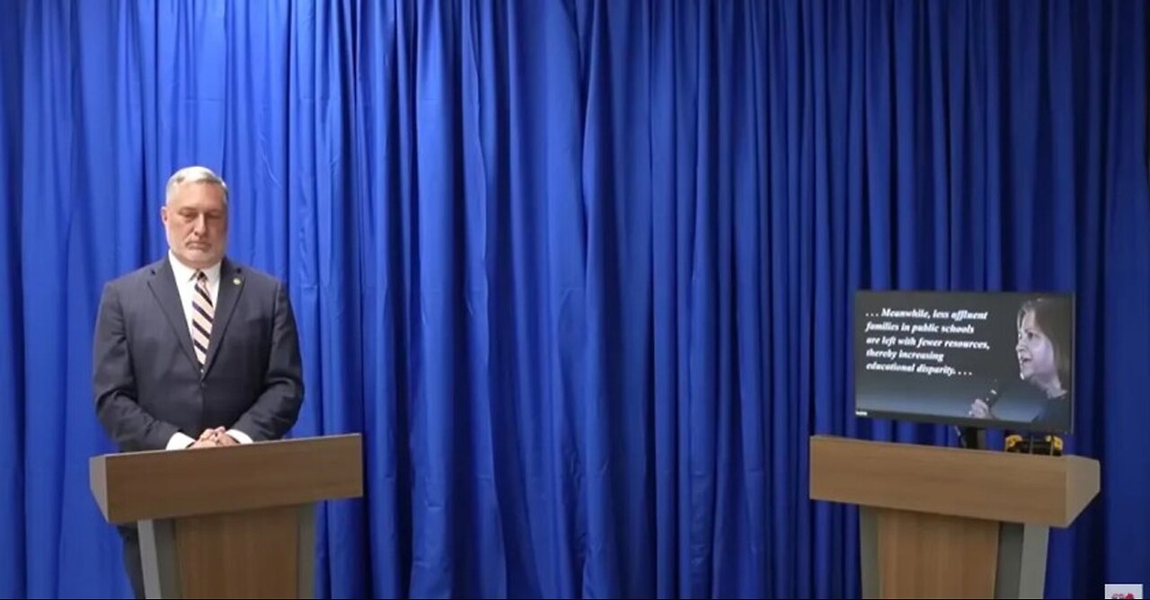GOP Candidate Holds AI DEBATE After Democrat REFUSES to Debate