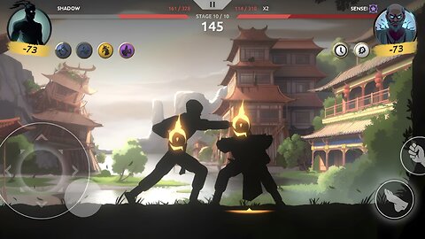 🎮 SHADOW VS SENSAI FIGHT 👊🏼 2025 NEW FIGHTER GAME 🎯 #fightgame #offline #newgame