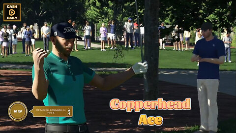 COPPERHEAD ACE - Cash Daily hits a hole in one at Innisbrook Resort