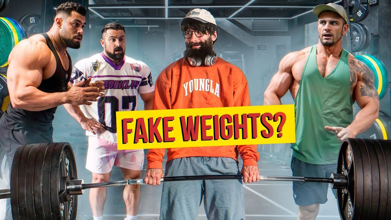 FAKE WEIGHTS PRANK... | ANATOLY pretended to be a Beginner in a Gym #15