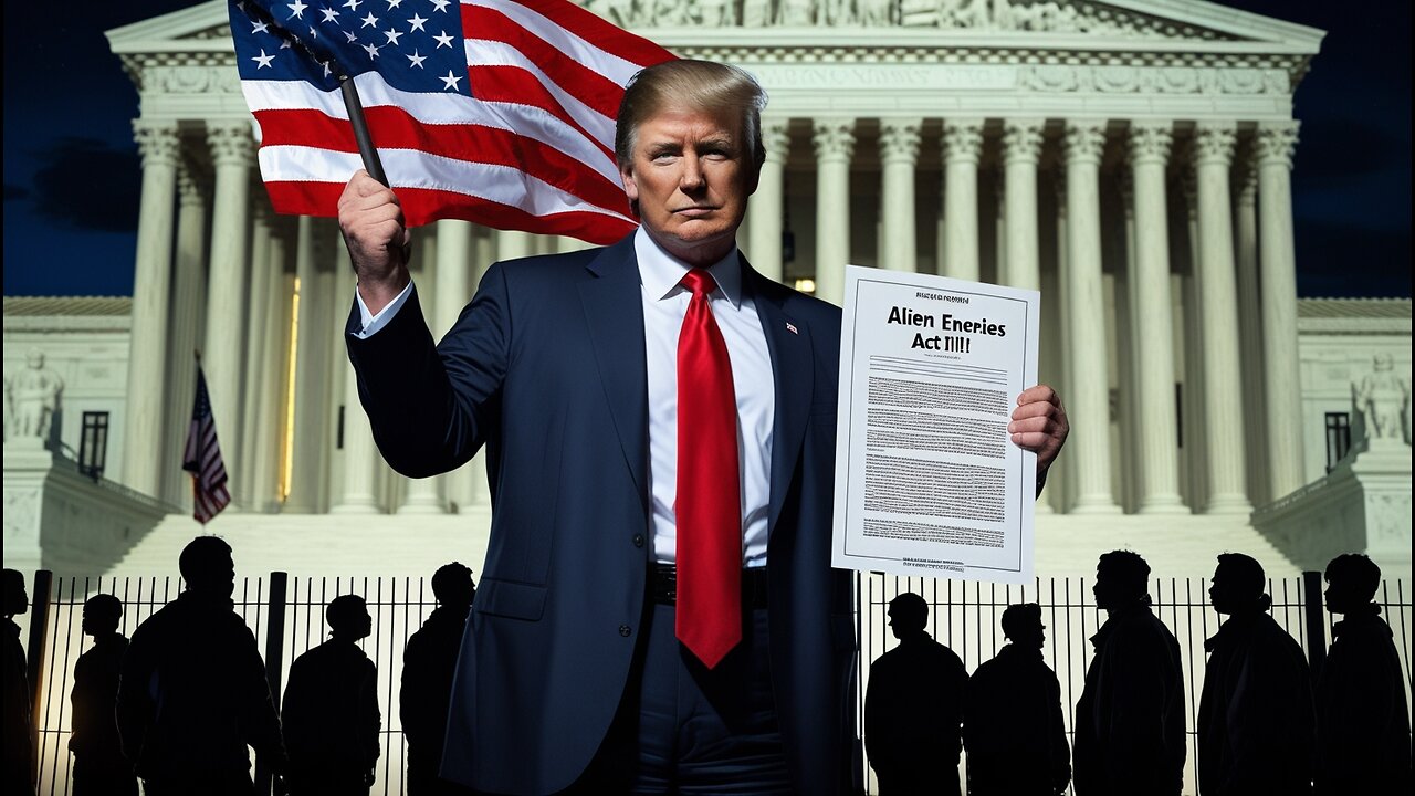 Breaking: SC Allows Trump to Enforce 'Alien Enemies Act' for rapid deportations for now