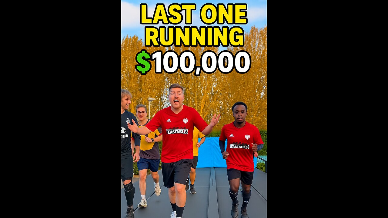 Last One Running Wins $100,000! 💸🏃‍♂️