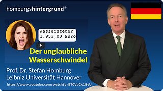 🇩🇪 Deutschland geht das Wasser aus - Prof. Homburg 27.o8.2025 Stefan Homburg