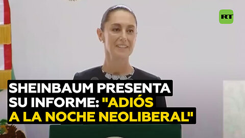 Sheinbaum en su primer informe de Gobierno