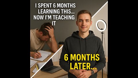 I Spent 6 Months Learning This — Now I'm Teaching It