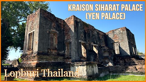 Phra Thinang Yen - King Narai’s Forgotten Lakeside Palace - Lopburi Thailand 2025