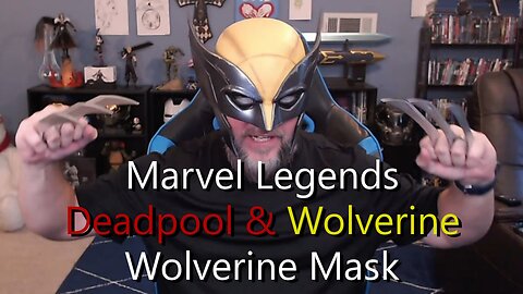 Marvel Legends Wolverine Mask from Deadpool & Wolverine. #wolverine #marvel #marvellegends
