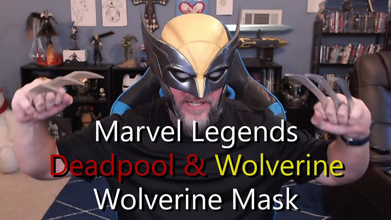 Marvel Legends Wolverine Mask from Deadpool & Wolverine. #wolverine #marvel #marvellegends