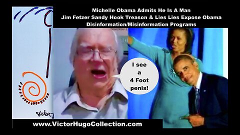 Michelle Obama Admits He Is A Man Sandy Hook Jim Fetzer Lies Spotlight Obama Misinformation Programs