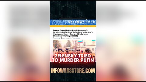 Alex Jones: Zelensky Tried To Murder Putin - 5/27/25