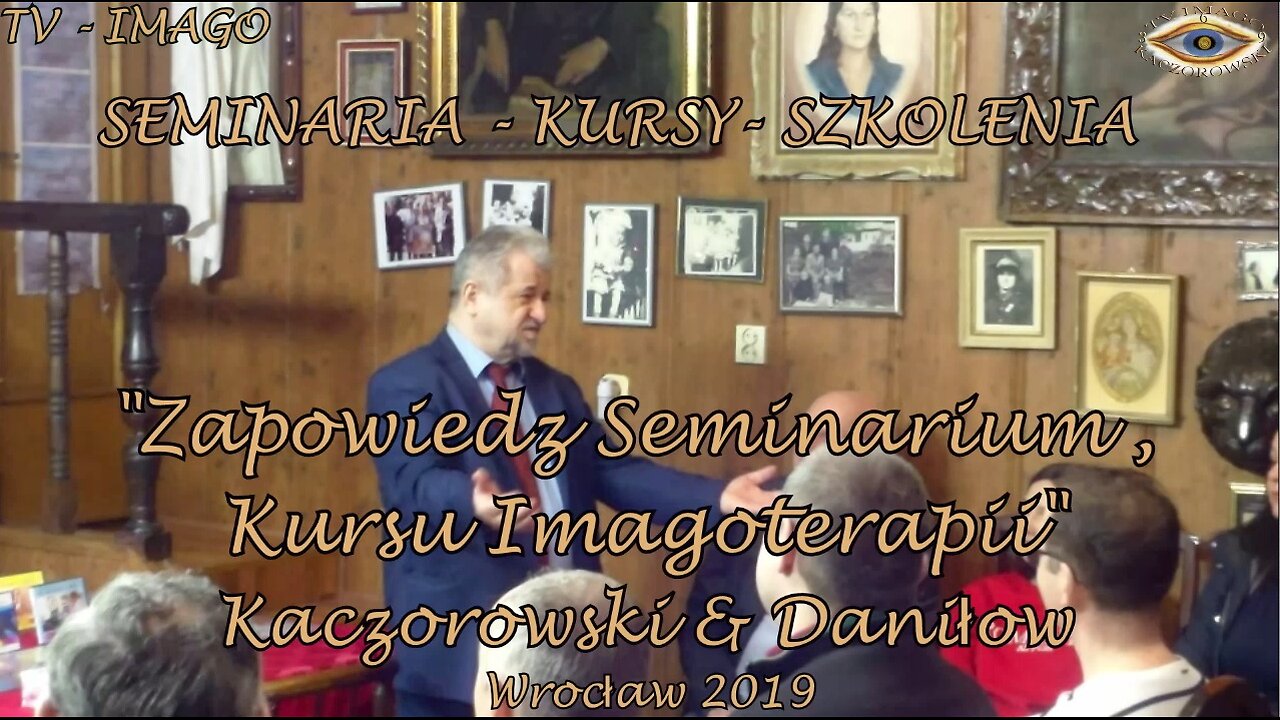 ZAPOWIEDZ SEMINARIUM KURSU IMAGOTERAPII. KACZOROWSKI & DANIŁOW. SEMINARIA - KURSY - SZKOLENIA
