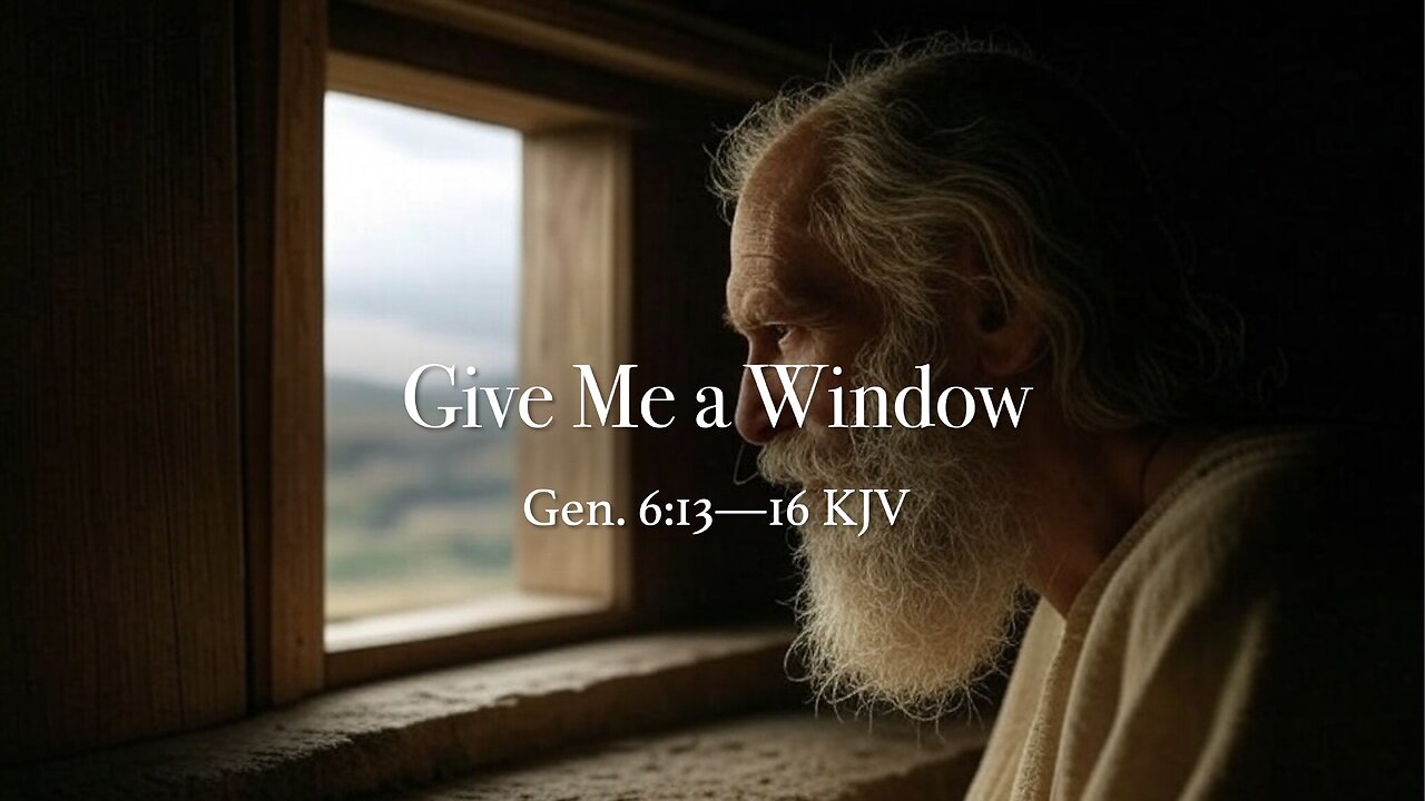 Give Me A Window - Sunday Service - 4/6/2025