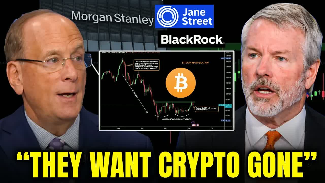 This Crash Is Not NORMAL! This Is Pure Crypto Manipulation - Michael Saylor