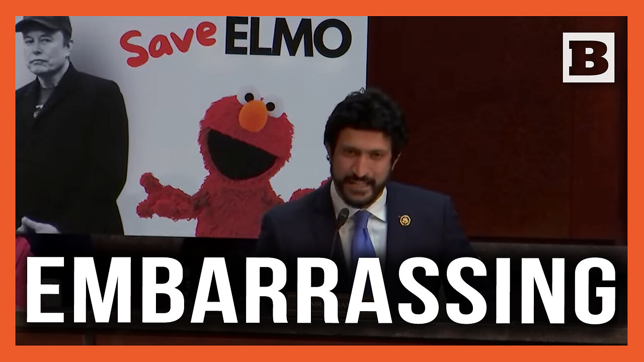 Not Serious People: Democrat Rep. Defends PBS, NPR with "Fire Elon, Save Elmo" Sign