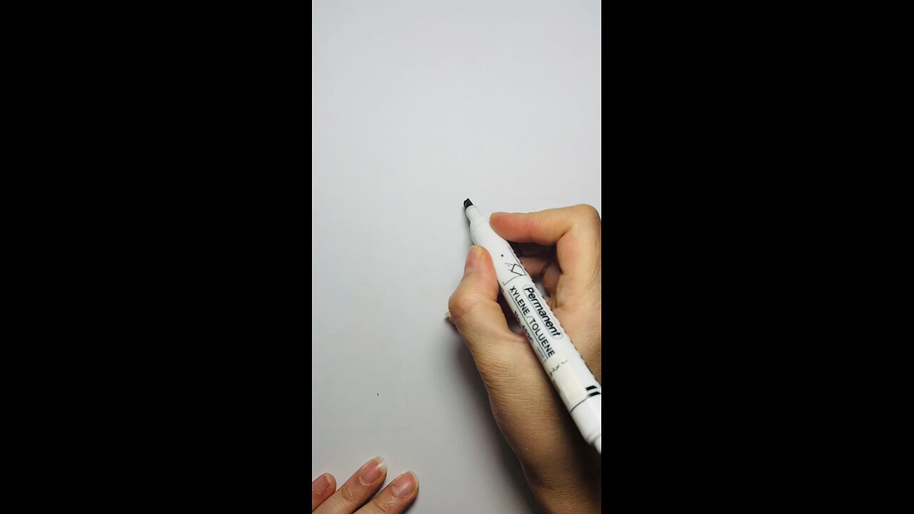 Viral Art! How to Turn 1️⃣ into a Cute Tree 🌳| Fun Drawing Idea| Step By Step✨#DrawingIdeas #Shorts