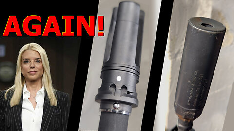 DOJ & ATF Go After Pin & Welds & Suppressors...AGAIN