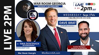 WAR ROOM GA - Live 09-17-25 ft Tina Descovich | Dave Brat | Justice