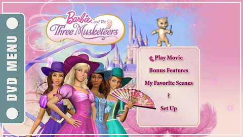 Barbie and the Three Musketeers - DVD Menu