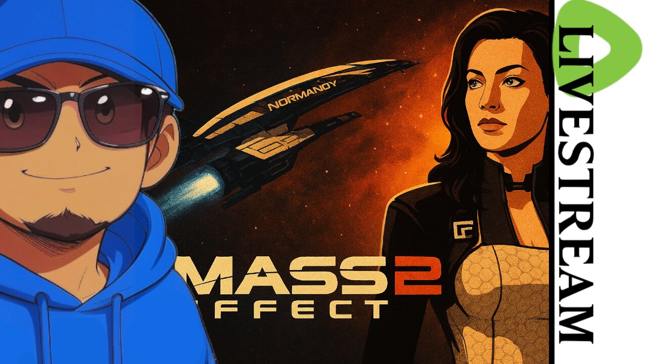 🔴Mailman's Live Stream Gaming - Mass Effect 2 (Day 3) Evil Shep play through.