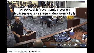 MI police chief says Islamic prayer on loudspeaker no different than church bells
