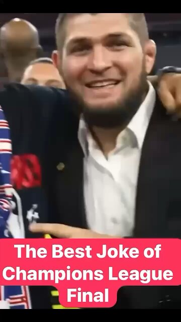 KHabib Joke with Luis Enrique