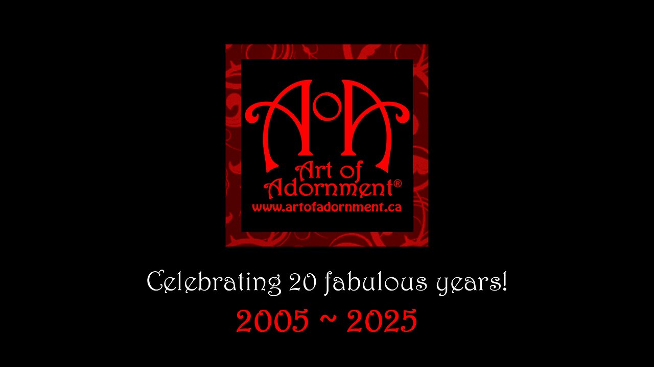 Art of Adornment - 20th Anniversary - Victorian Gothic Jewelry & Accessories