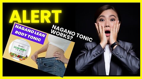NAGANO TONIC ❌NEW ALERT!!❌ NaganoTonic Reviews - Nagano Tonic Supplement -Does Nagano Tonic work?