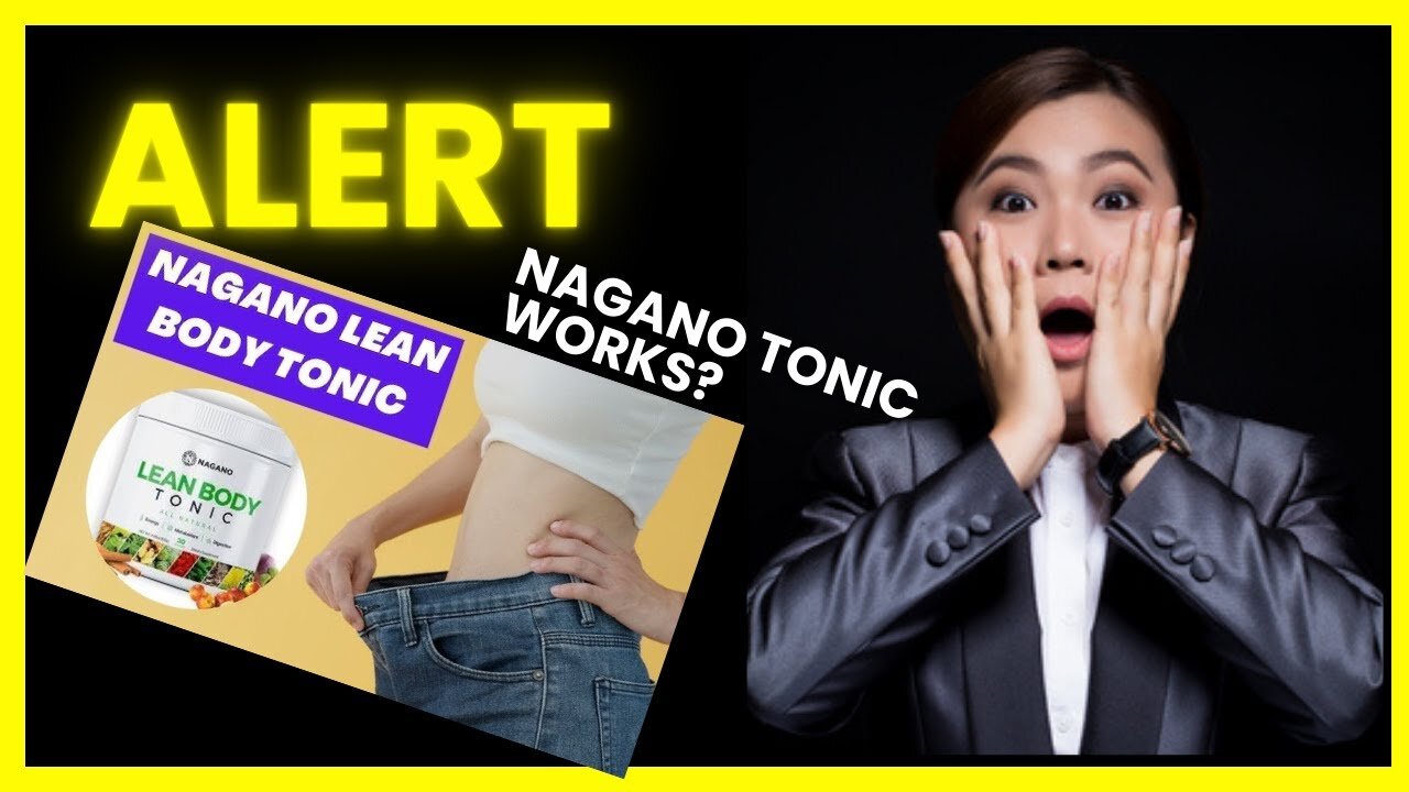 NAGANO TONIC ❌NEW ALERT!!❌ NaganoTonic Reviews - Nagano Tonic Supplement -Does Nagano Tonic work?
