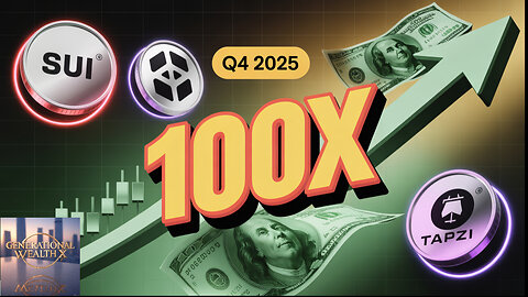 My Top 3 Altcoins for 100x Gains in Q4 2025 🚀